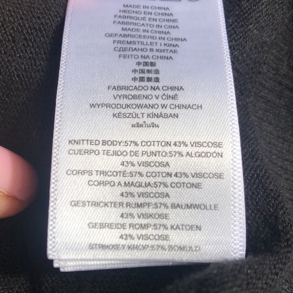 Michael Kors Black Faux Leather & Suede open Blazer/cardigan Size Medium - Picture 10 of 12